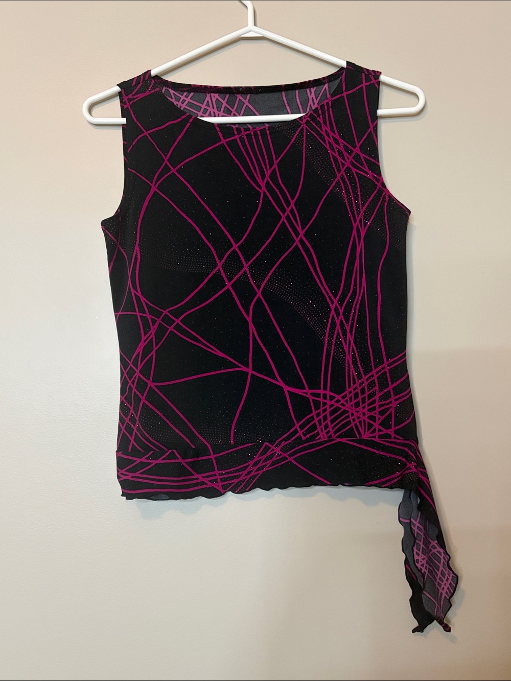 Vintage going out Asymmetric Tank Top